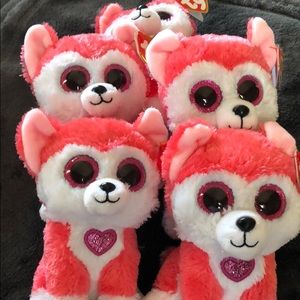 Beanie boos doll plush set